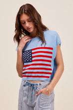 Land Of Liberty Top - Blue