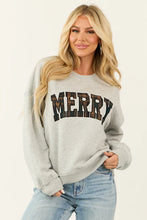 Merry Plaid Sweatshirt