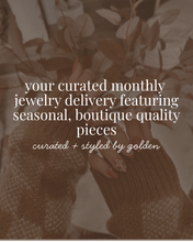 Golden Jewelry Club // Monthly Subscription