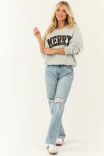 Merry Plaid Sweatshirt