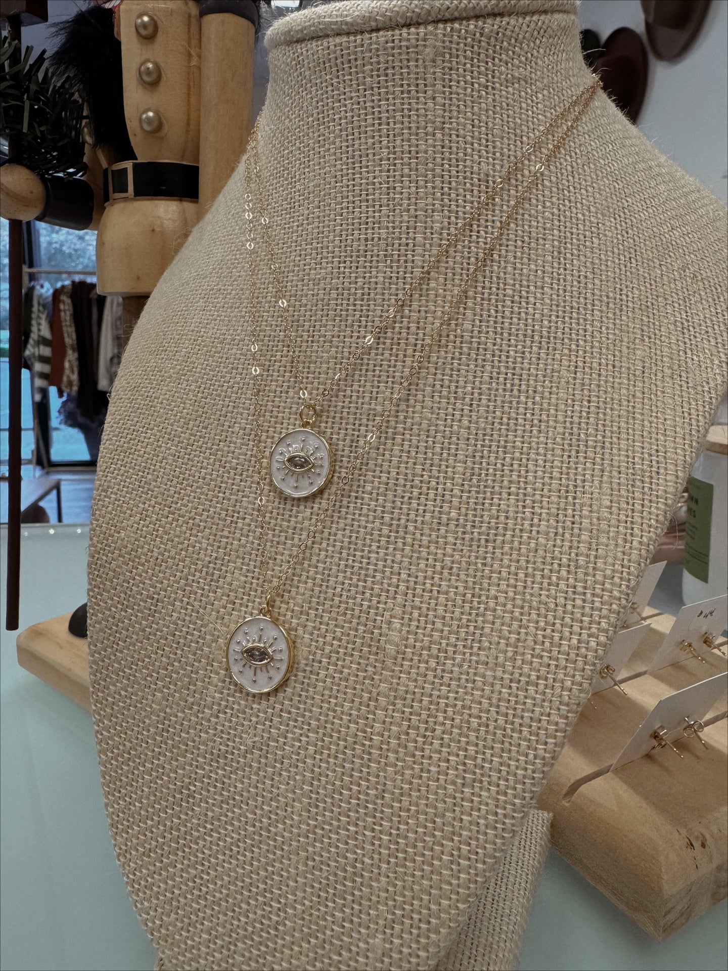 Mini Evil Eye Necklace