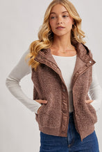 Abigail Fleece Hooded Vest