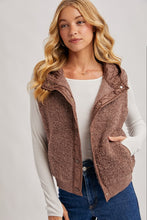 Abigail Fleece Hooded Vest