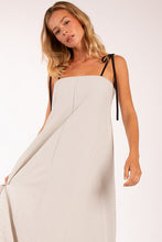 Abroad Bubble Hem Maxi Dress