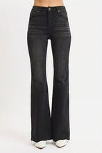 Again & Again High Rise Flares - Black
