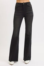Again & Again High Rise Flares - Black