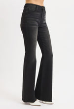 Again & Again High Rise Flares - Black