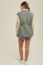 Again And Again Puffer Vest - Ecru