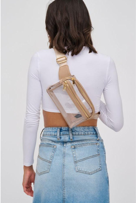 Air Clear Stadium Bag - Tan