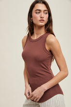 Alba Tank - Dark Mauve