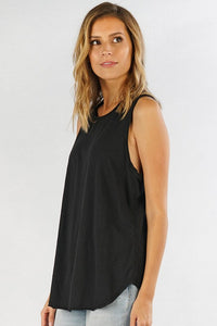 Aldean Racer Back Tank - Black