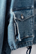 Austin Utility Cropped Denim Jacket