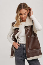 Westwick Shearling Moto Vest