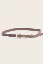 Ballerini Belt - Taupe/Gold