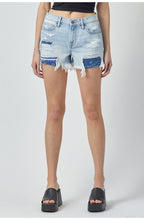 Kenzie Mid-Rise Cut Offs - Bandana