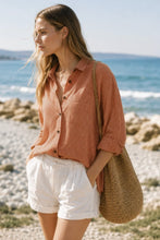 Bandwith Airy Button Down