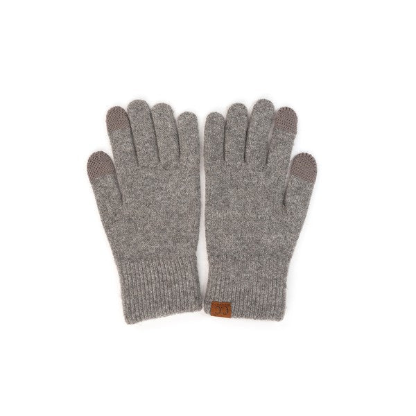 Banff Touch Screen Gloves - Grey