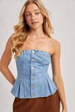 Choosen' Texas Denim Top