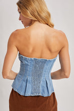 Choosen' Texas Denim Top