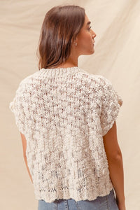 Boat Drinks Boucle Sweater