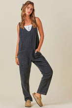 Shields Denim Jumpsuit - Black Wash