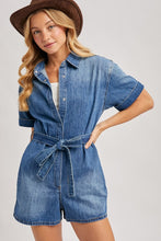 Call Me Maybe Denim Romper