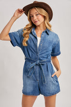 Call Me Maybe Denim Romper