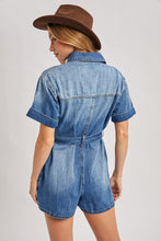 Call Me Maybe Denim Romper