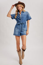Call Me Maybe Denim Romper