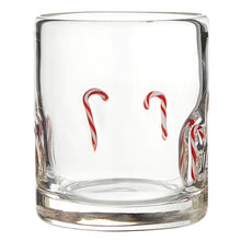 Icon Hand Blown Candy Cane Glass