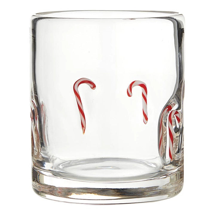 Icon Hand Blown Candy Cane Glass