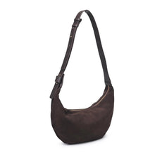 Cezanne Leather Crescent Hobo - Chocolate