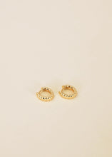 Channel Gold Hoops