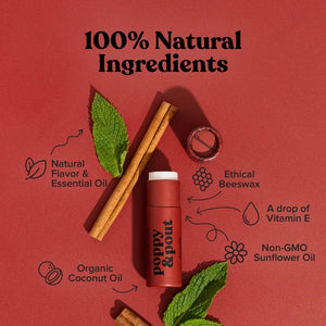 Poppy + Pout Lippy - Cinnamint