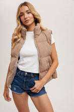 Courtney Corduroy Vest - Mushroom