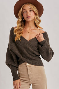 What I Want Crossover Sweater
