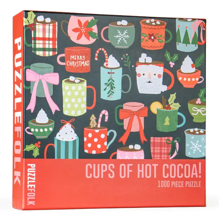 Cups Of Cocoa Holiday Puzzle - 1000 Piece