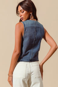 Miss Molly Vintage Denim Vest