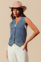 Miss Molly Vintage Denim Vest