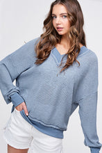 Dawns Back Long Sleeve - Denim