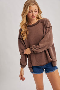 Devon Pullover - Chestnut