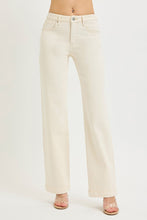Elyse High Rise Tummy Control Straight - Creme