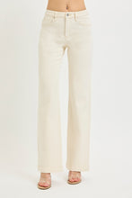 Elyse High Rise Tummy Control Straight - Creme