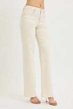 Elyse High Rise Tummy Control Straight - Creme