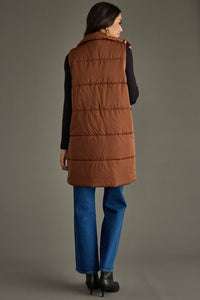 Fall Essentials Puffer Vest - Chestnut