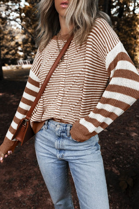 Coming Home Sweater - Brown