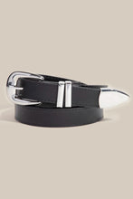 Wilson Sleek Belt - Black/Silver
