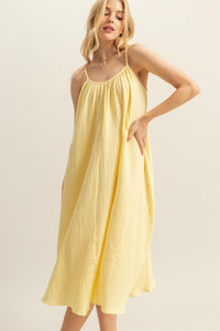 Feed Your Soul Dress- Butter