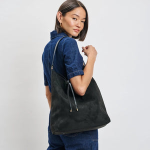 Felicity Bucket Hobo - Black
