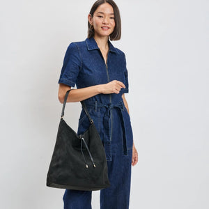 Felicity Bucket Hobo - Black